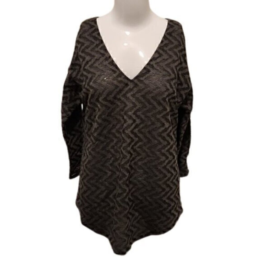 [Plenty by Tracy Reese] 3/4 Sleeve V-Neck - Sz XS
